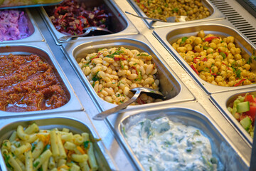 Appetizers on sale in the restaurant