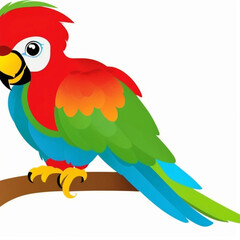 Obraz premium blue and yellow macaw Generated by Ai 