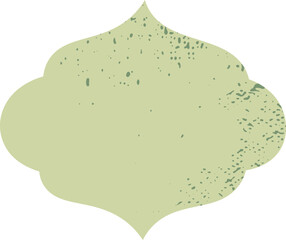 Grunge Badge Retro Shape