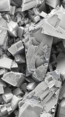 Exploring the Microscopic World: A Detailed View of Zinc Oxide's Crystal Structure
