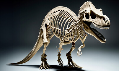 架空の恐竜の標本
