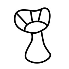 mushroom outline icon