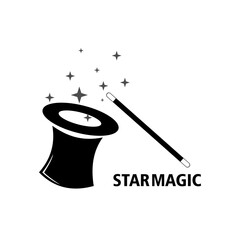 magic logo vector template illustration design