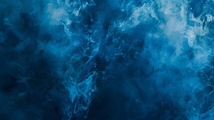 Obraz premium Abstract Blue Background with Smoke, Water, and Ice Texture