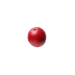 Aromatic spice. Red peppercorn isolated on white