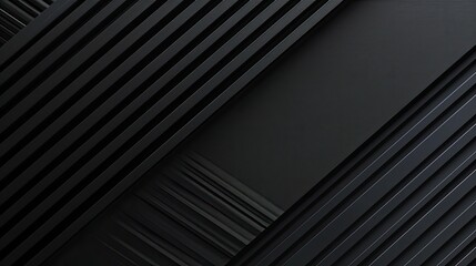 A black and white image with a black background and white lines