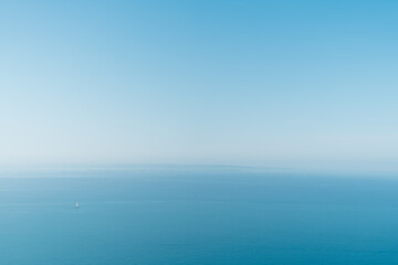 Sailing on the Serene Open Sea 