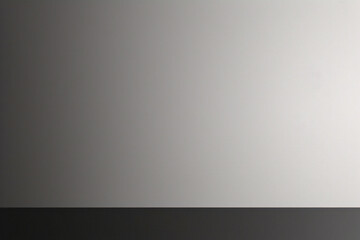 Superficie de plástico lisa de color gris mate con textura fina y viñeta en el lado derecho. Fondo texturizado exquisito, fondo suave en blanco	