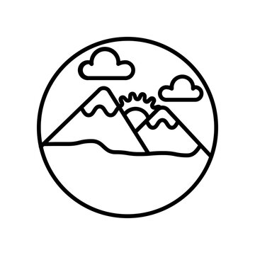 recommend clip art: lanscape icon