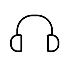 Earphone icon template