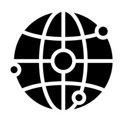 worldwide globe icon 