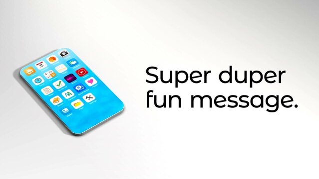 3D Animated Phone