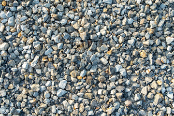 白い砂利の背景