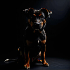Fototapeta premium Portrait of a dog