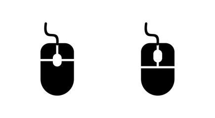 Mouse icon set. click icon vector. pointer icon vector.