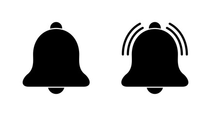 Bell Icon set. Notification icon for your web site design