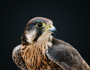 Fototapeta premium Majestic Falcon Portrait