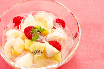 フルーツところてん