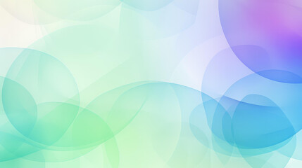 Abstract pastel background featuring layers of contrasting translucent circles.