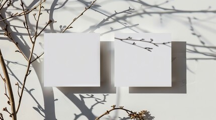 Mockup design for cards