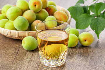 梅酒　梅の実　青梅