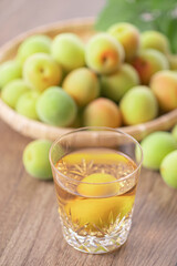 梅酒　梅の実　青梅