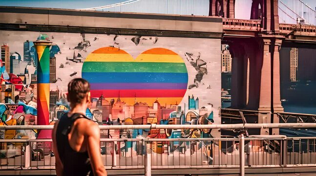 New York City Landmarks Celebrated in Queer Street Art