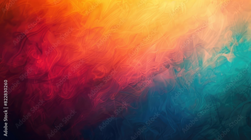 Wall mural Abstract background with a gradient of deep, rich colors transitioning smoothly across the image