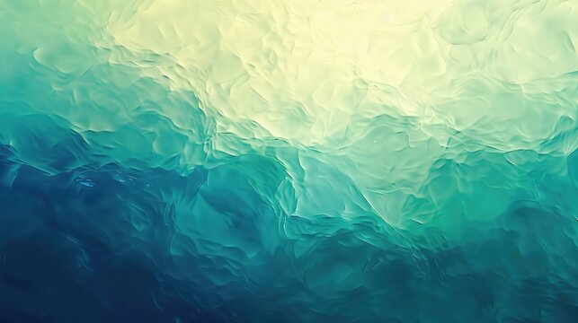 Abstract background with a gradient of cool blues and greens, creating a calm and serene atmosphere