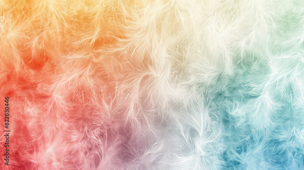 Aufkleber abstract background with a gradient of pastel colors and soft, fuzzy textures