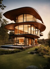 most attractive house exterior building is made by hear warmimg thoughts.buiding is unique or...