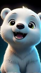 Fototapeta premium Cute baby bear wallpaper, Mobile wallpapers of cute teddy bear, baby bear wallpaper, Cute baby animals