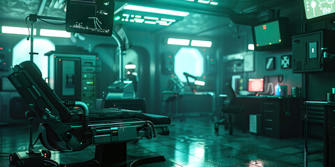 Black Market Cybernetics Clinic: Featuring a clandestine clinic where individuals can get illegal cybernetic enhancements