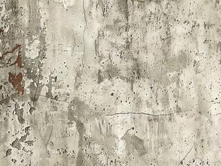Obraz premium Concrete wall texture. Abstract image of a weathered concrete wall with cracks and stains.