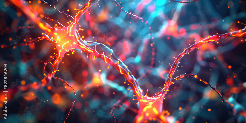 Poster the neural net navigator: a twisting, color-changing labyrinth of neurons and synapses