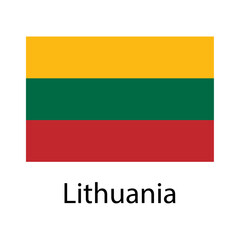 Flag of Lithuania 2:3