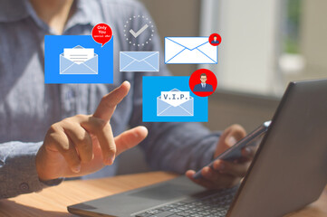 select target group, collect response data from multiple channels, and customize to personalize e-mail marketing   