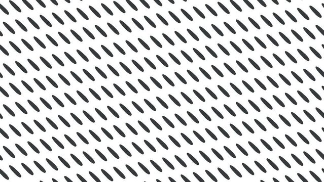 The grainy texture imitates the fast movement of a saw or sandpaper with short stops.