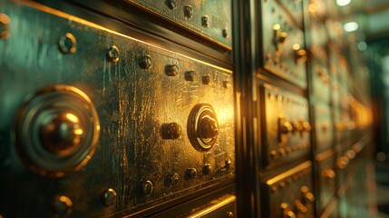 Intricate Design of a Secure Vault Door