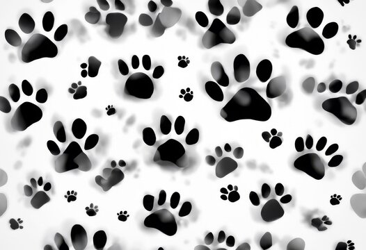 von hunden g10427 hundespuren xxl german banner icon dog ngi1187 paws ngi white paw pfoten dogs tracks 4to1 puppy newgraphicicon print olated background english