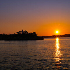 Naklejka premium 晩春の朝散策