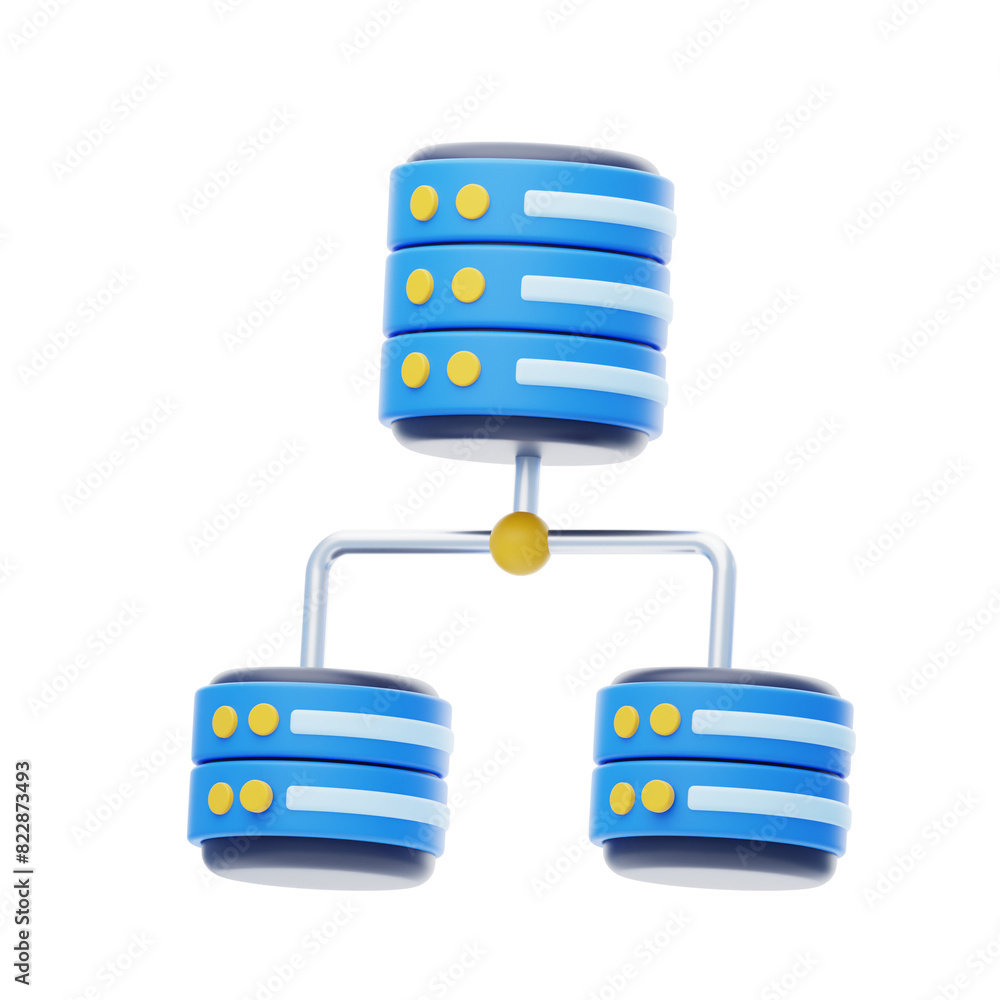 Poster 3d interconnected relational databases