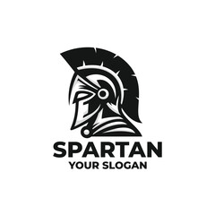Spartan logo vector. EPS 10 editable vector