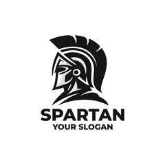 Spartan logo vector. EPS 10 editable vector