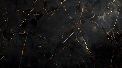 black marble background with yellow veins