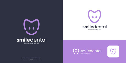 Dental care logo design inspiration.