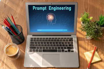 Generative AI virtual assistant tools for prompt engineer and user for ease of engage artificial...