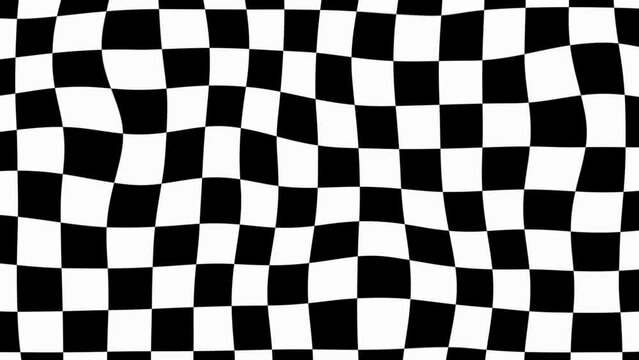 Abstract background with black and white stripes. Motion graphics 4k. Moving background.