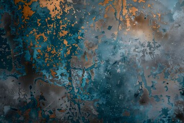 Abstract Grunge Background with Rough Metal Texture