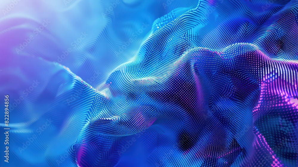 Poster a background of dark, shiny waves with a texture that suggests depth and complexity, each crest catc